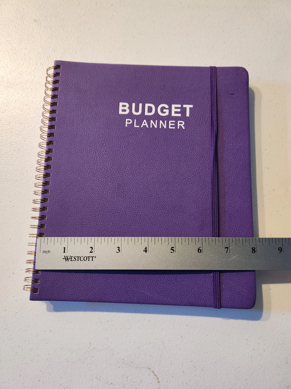 Budget Planner Notebook - Purple